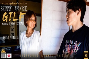 Asami Fujiwara – Toyboy has a hardcore intercourse affair with skinny Japanese nympho GILF Asami Fujiwara