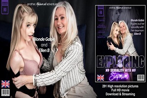 Blonde Gabie & Ellen B. – British scorching Blonde Gabie explores her sexuality together with her naughty stepmom Ellen B.