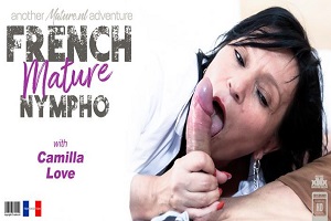 Camilia Love – French mature Camilla Love is a shaved nympho cougar who has hardcore intercourse with a stranger
