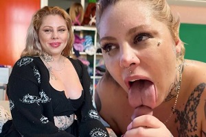 Angie Babydoll – Great Chilean stuffed with tattoos