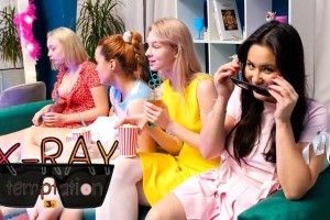 Amelia Ost, Sara Bork, Angel Jolie, Roxy Muray & Elloise Arti – X-Ray Temptation Half 3/3: Lesbian