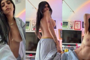 Mia Khalifa Bare Dance On BLEACH Music