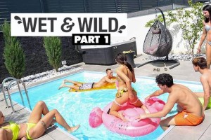 Mia Trejsi, Mini Mitzix & Linda Caprice – Moist & Wild Pool Occasion half 1