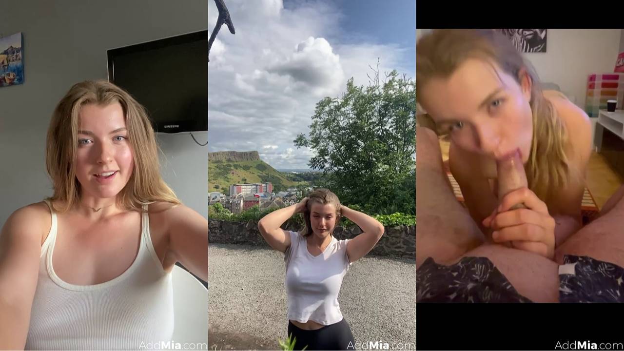 Mia Melano Cum With Me Whereas I Journey Europe NEW PPV