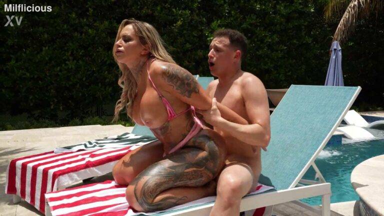 Stephanie Love Busty MILF Caught within the Act With Step Son