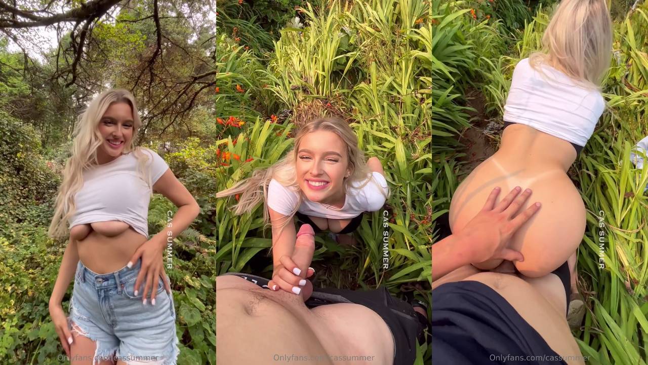 Cas Summer season BRAND NEW POV Sneaky Intercourse In The Jungle