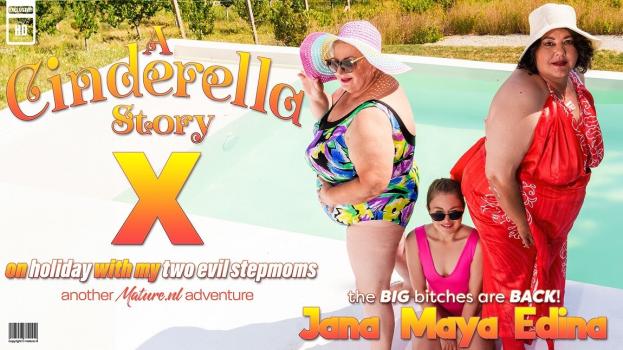 Edina, Jana & Maya – Stepdaughter Maya Should Get Down On Vacation With Her Two Evil Stepmoms Jana & Edina