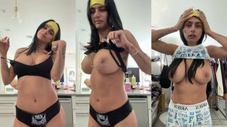 Mia Khalifa Bare Morning Routine NEW PPV