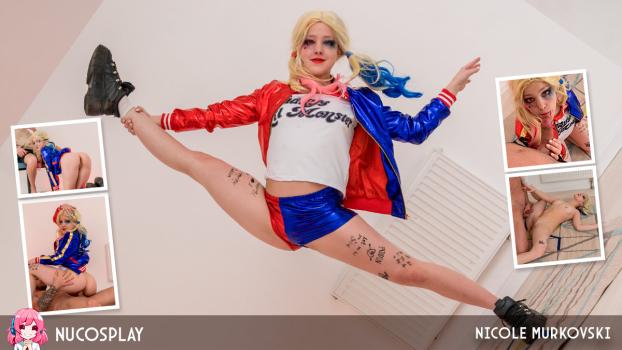 Harley Quinn – Tiny Harley Quinn Pornstar Nicole Murkovski in a Sizzling Anal Encounter