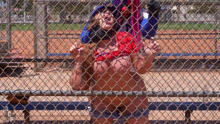 Lana Love Fats Busty Slut Public Intense Fuck IN Baseball Floor W GIbbyTheClown