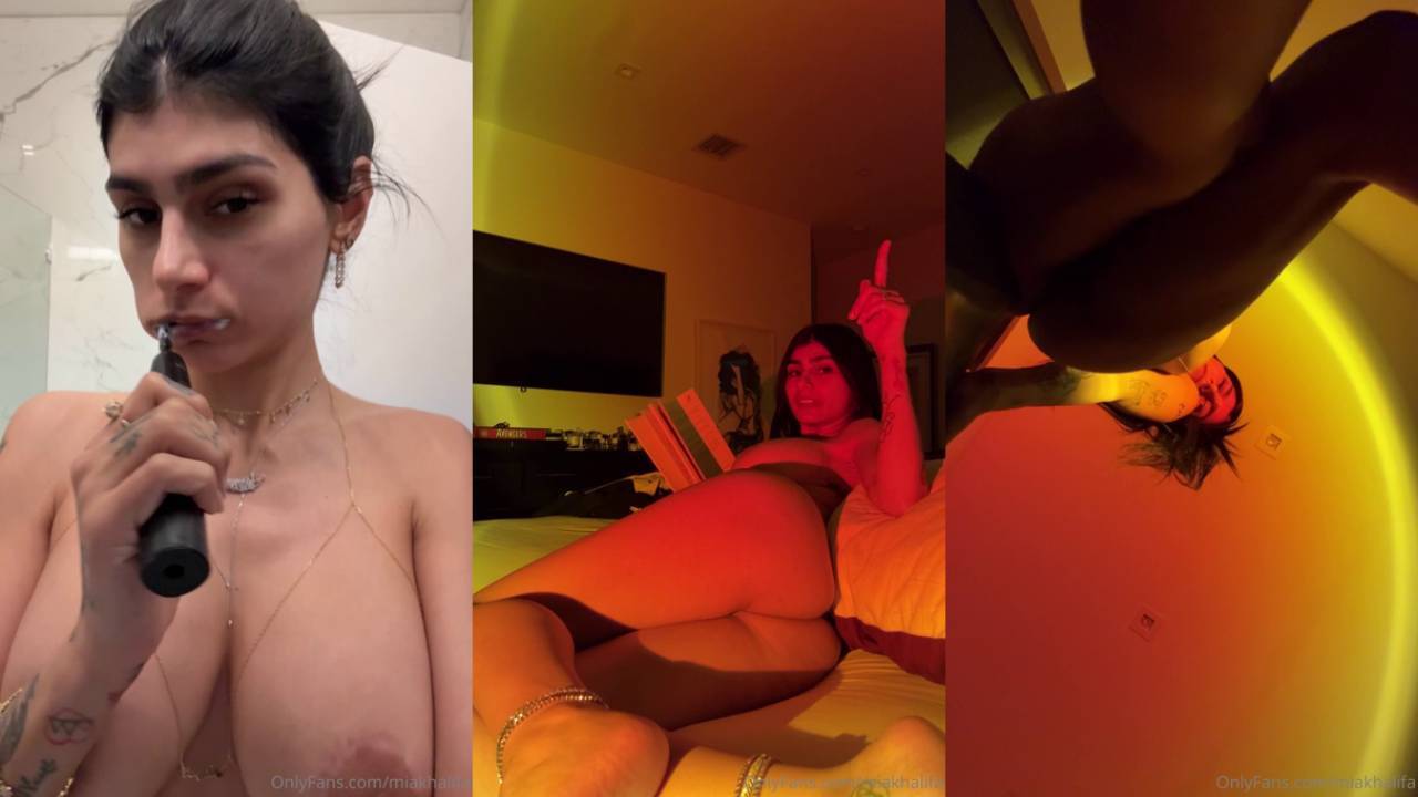 Mia Khalifa Pussy Sneak Peak After Years NEW PPV