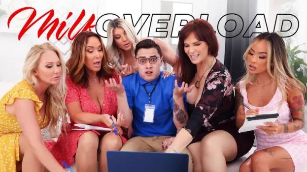 Syren D Mer, Alexis Malone & Rachel Steele – Lind Tech Assist Overload