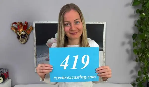 April Hugs – Scorching blonde has cute tits – E419
