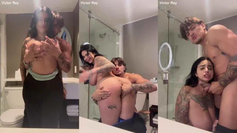 Azzy Star – Fucked in Resort Rest room OnlyFans Scene