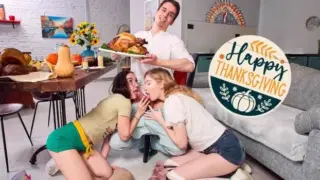 Mia Murkovski & Sia Florance – Pussy stuffing for Thanksgiving