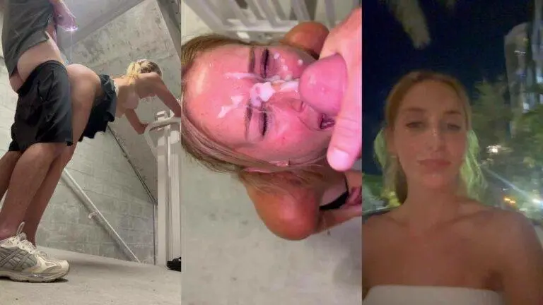 Strawberryshan – Stairway Fuck & Cum Stroll OnlyFans