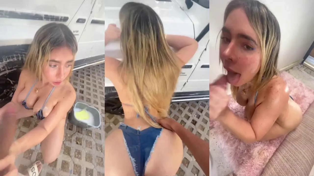 Vanessa Bohorquez – Latina Washes My Automotive For Intercourse OnlyFans
