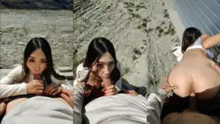 Yoshi Child – Out of doors Quickie in Matterhorn With Stranger OnlyFans