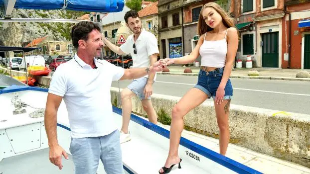 Dina Pleasure – Daring Dina Pleasure Turns Gross sales Assembly Into A DP Threesome With Her Colleagues