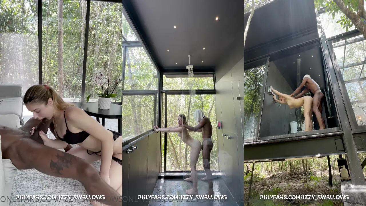 Izzy Swallows – 30 Min Non-Cease Glass Home OnlyFans Sextape Leak