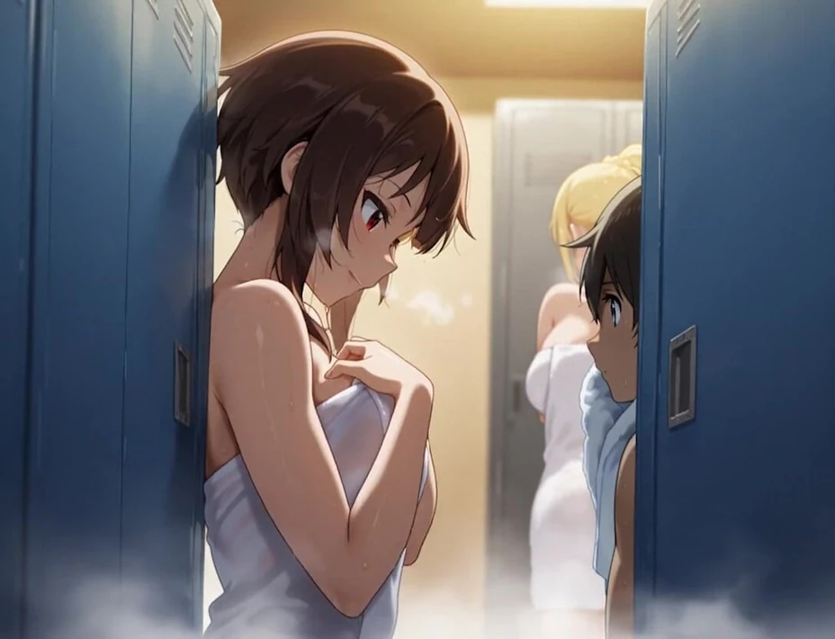 Kazuma Fucks Megumin & Darkness Threesome (Anime Parody) – Ai-Generated