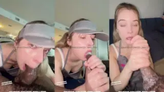 Izzy Swallows – Dunkin Waitress Paid For A Moist Blowjob OnlyFans Leak