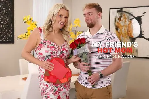 Mrs. Englewood – Horny MILF Mrs. Englewood provides her son’s good friend the very best Valentine Day fuck ever