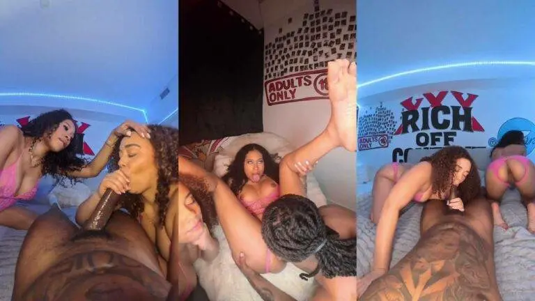 Willow Ryder & Skyla Solar – BGG All Black Ebony Threesome OnlyFans Scene