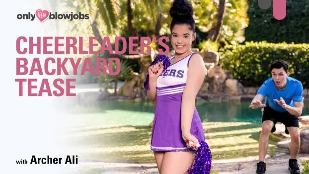 Archer Ali – Cheerleader’s Yard Tease