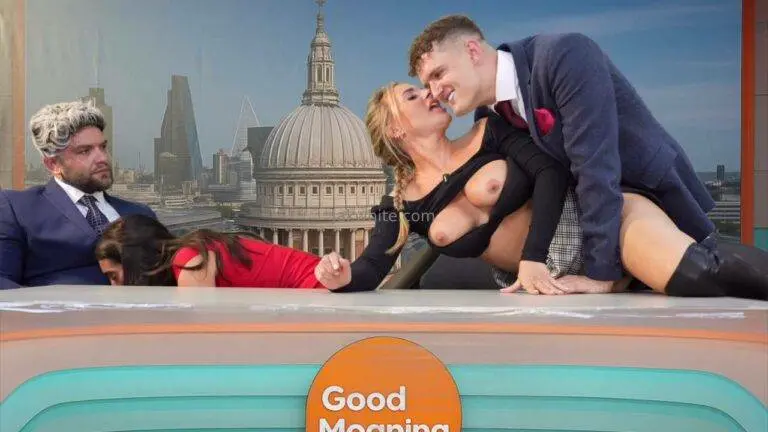 Georgie Maria – Morning New Reporter Foursome On Stage OnlyFans Leak