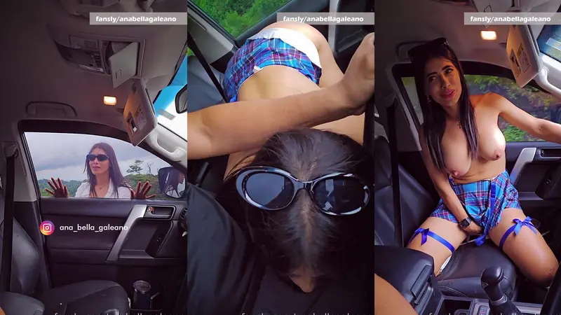 Anabella – Driving Roadhead Blowjob