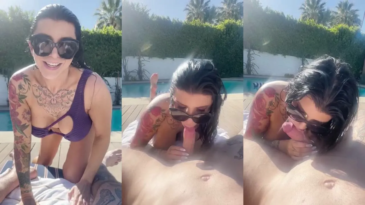 Romi Rain – Pool Day Face Fucking Facial OnlyFans Scene