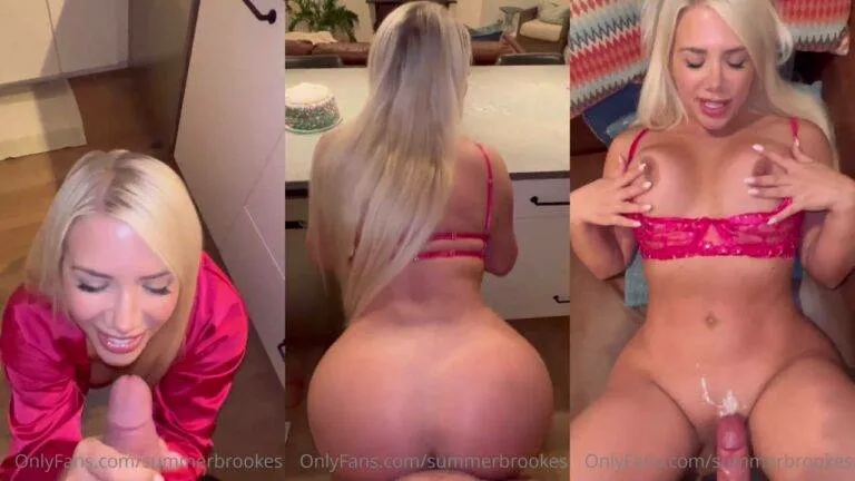 Summer season Brookes – Birthday BG Facial Leak OnlyFans