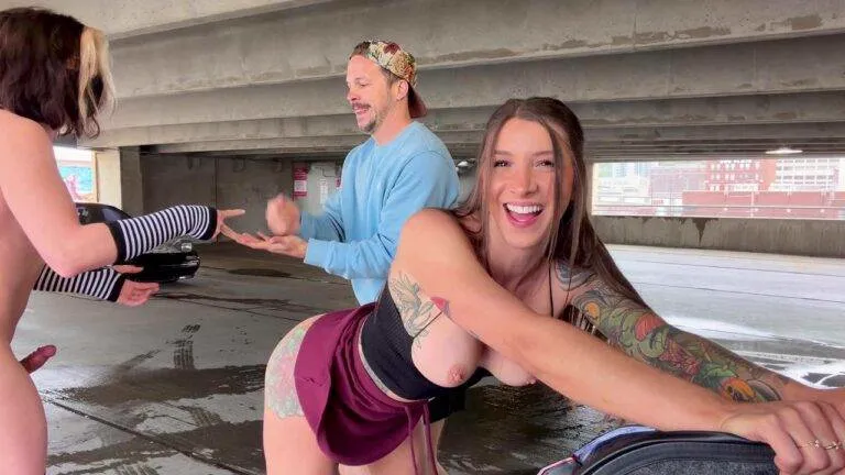 Mathema Kitten – Rock Paper Scissors Problem MFM Taking Flip On Her Pussy In The Parking Lot OnlyFans Scene