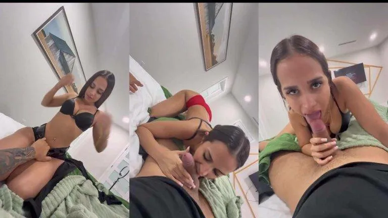 OnlyFans Scene Camila Cruz – Soiled Latina Step Sis Sucking Cock POV